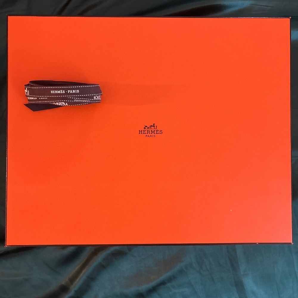 Hermes Gift Box with Ribbon